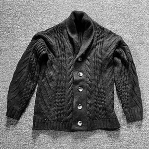 Black Men’s Cardigan